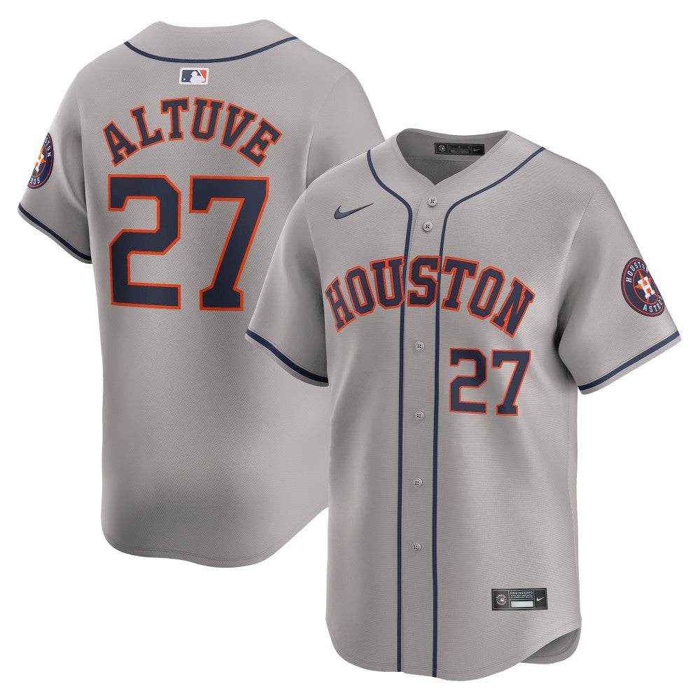 MLB Jose Altuve Houston Astros Nike Away Limited Player Jersey