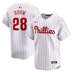 MLB Alec Bohm Philadelphia Phillies Nike Home Limited Player Jersey