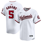 MLB CJ Abrams Washington Nationals Nike Home Limited Player Jersey