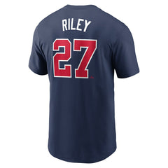 MLB Austin Riley Atlanta Braves Nike Fuse Name & Number T-Shirt