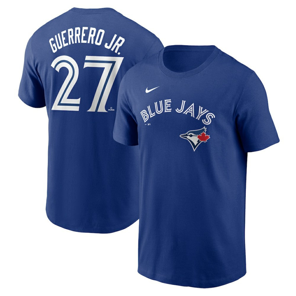MLB Vladimir Guerrero Jr. Toronto Blue Jays Nike Fuse Name & Number T-Shirt