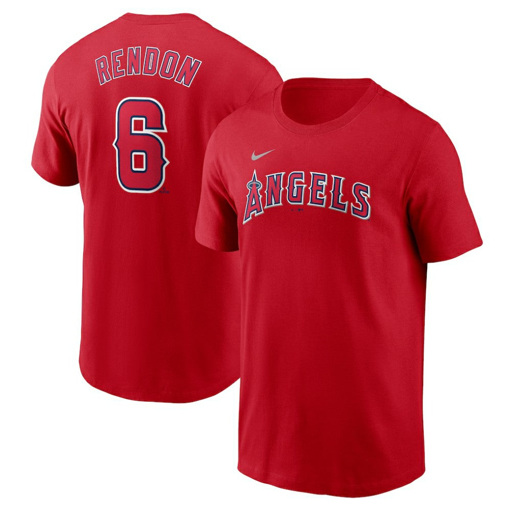 MLB Anthony Rendon Los Angeles Angels Nike Fuse Name & Number T-Shirt