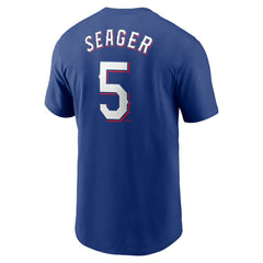 MLB Corey Seager Texas Rangers Nike Fuse Name & Number T-Shirt