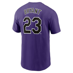 MLB Kris Bryant Colorado Rockies Nike Fuse Name & Number T-Shirt