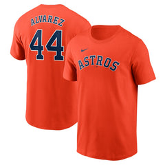 MLB Yordan Alvarez Houston Astros Nike Fuse Name & Number T-Shirt