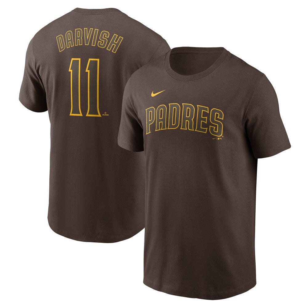 MLB Yu Darvish San Diego Padres Nike Fuse Name & Number T-Shirt