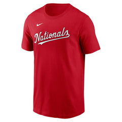 MLB Lane Thomas Washington Nationals Nike Fuse Name & Number T-Shirt