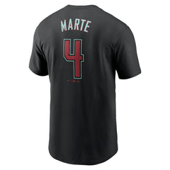 MLB Ketel Marte Arizona Diamondbacks Nike Fuse Name & Number T-Shirt