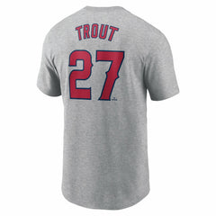 MLB Mike Trout Los Angeles Angels Nike Fuse Name & Number T-Shirt