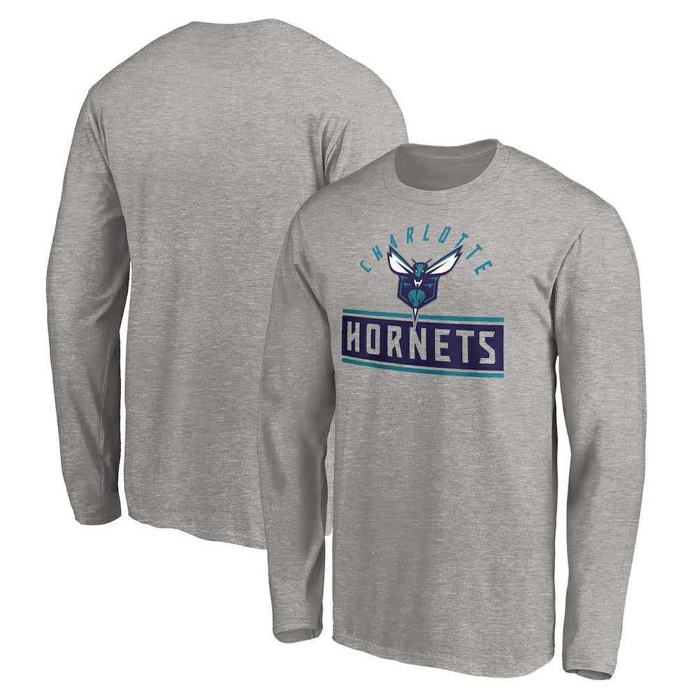 NBA Charlotte Hornets Team Arch Knockout Long Sleeve T-Shirt
