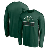 NBA Milwaukee Bucks Team Arch Knockout Long Sleeve T-Shirt