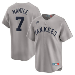 MLB Mickey Mantle New York Yankees Nike Throwback Cooperstown Collection Limited Jersey