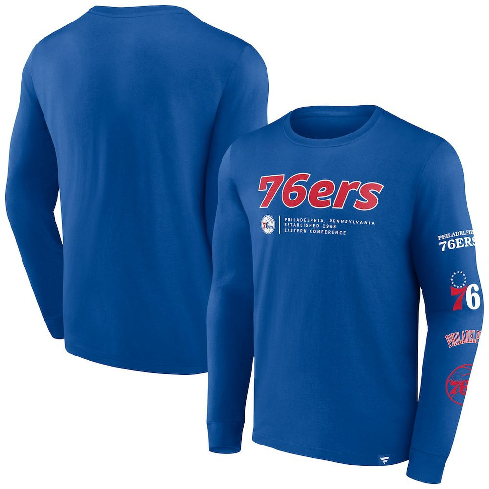 NBA Philadelphia 76ers Baseline Long Sleeve T-Shirt