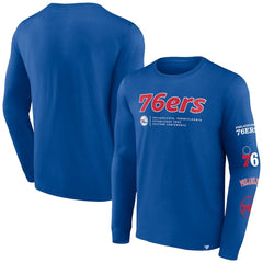 NBA Philadelphia 76ers Baseline Long Sleeve T-Shirt