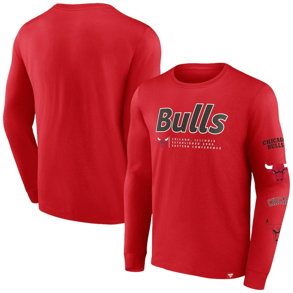 NBA Chicago Bulls Baseline Long Sleeve T-Shirt sale
