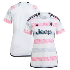 Juventus Women's 2023/24 Away Replica Jersey - Adidas White