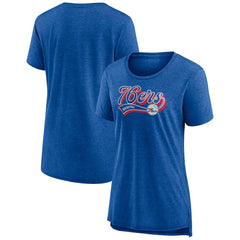 NBA Philadelphia 76ers Women's League Leader Tri-Blend T-Shirt