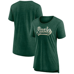 NBA Milwaukee Bucks Women's League Leader Tri-Blend T-Shirt