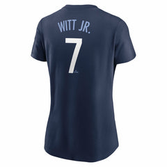 MLB Bobby Witt Jr. Kansas City Royals Nike Women's City Connect Fuse Name & Number T-Shirt