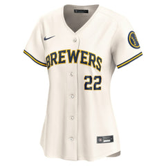 MLB Christian Yelich Milwaukee Brewers Nike Women's Home Limited Player Jersey