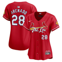 MLB Nolan Arenado St. Louis Cardinals Nike Women's 2024 City Connect Limited Player Jersey