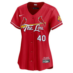 MLB Willson Contreras St. Louis Cardinals Nike Women's 2024 City Connect Limited Player Jersey
