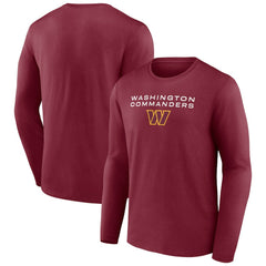Advance to Victory Long Sleeve T-Shirt - Washington Commanders