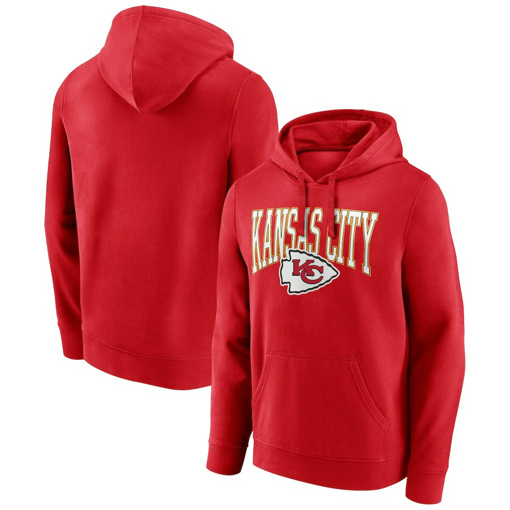 Gridiron Classics Campus Standard Pullover Hoodie - Kansas City Chiefs
