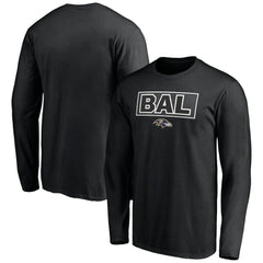 Squad Throwbacks Long Sleeve T-Shirt - Baltimore Ravens