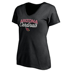 Women's Depth Chart V-Neck T-Shirt - Arizona Cardinals