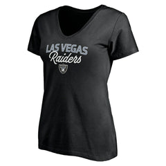 Women's Depth Chart V-Neck T-Shirt - Las Vegas Raiders
