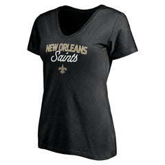 Women's Depth Chart V-Neck T-Shirt - New Orleans Saints
