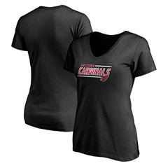 Women's Mascot In Bounds V-Neck T-Shirt - Arizona Cardinals