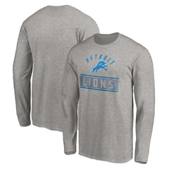 Team Arch Knockout Long Sleeve T-Shirt - Detroit Lions