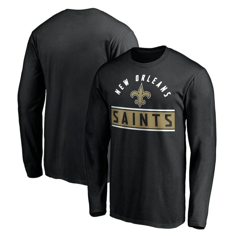 Team Arch Knockout Long Sleeve T-Shirt - New Orleans Saints