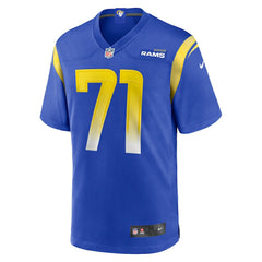 Warren McClendon Jr. Team Game Jersey - Los Angeles Rams