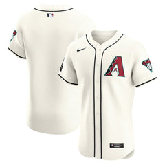 MLB Arizona Diamondbacks Nike Home Elite Patch Jersey