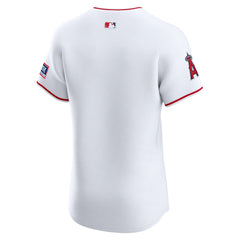 MLB Los Angeles Angels Nike Home Elite Patch Jersey