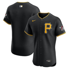 MLB Pittsburgh Pirates Nike Alternate Vapor Premier Elite Patch Jersey