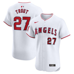 MLB Mike Trout Los Angeles Angels Nike Home Elite Player Jersey