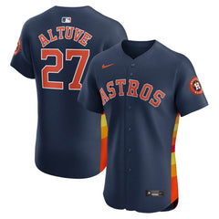 MLB Jose Altuve Houston Astros Nike Alternate Elite Player Jersey