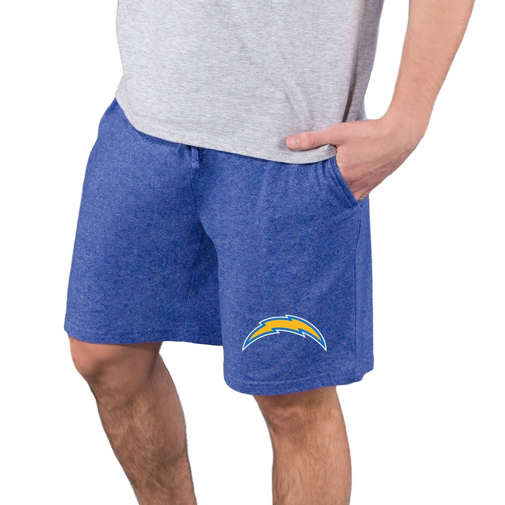 Concepts Sport Quest Knit Jam Shorts - Los Angeles Chargers
