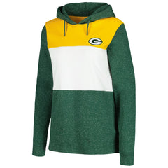 Antigua Women's Wicket Pullover Hoodie - Green Bay Packers