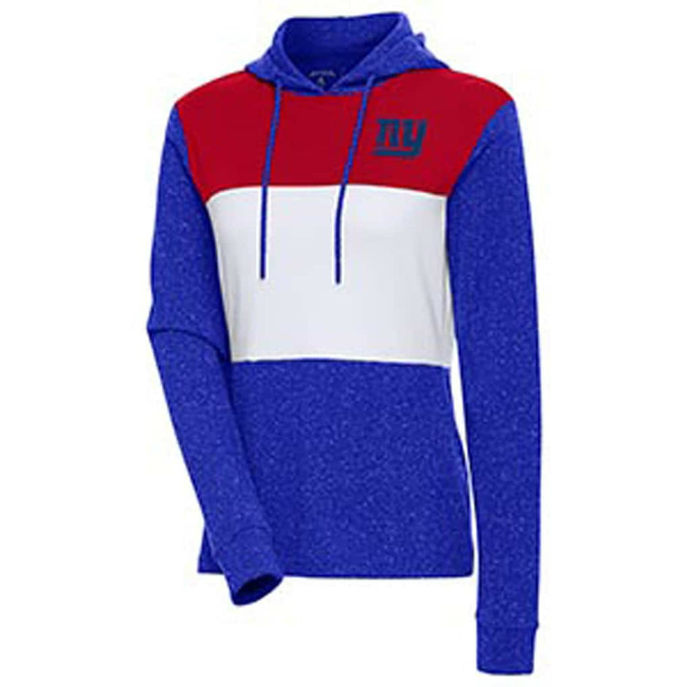 Antigua Women's Wicket Pullover Hoodie - New York Giants