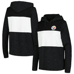 Antigua Women's Wicket Pullover Hoodie - Pittsburgh Steelers