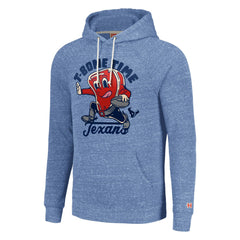 Homage Unisex NFL x Guy Fieri’s Flavortown Tri-Blend Pullover Hoodie - Houston Texans