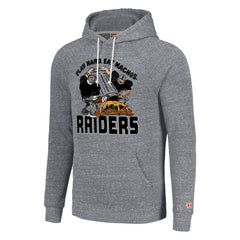 Homage Unisex NFL x Guy Fieri’s Flavortown Tri-Blend Pullover Hoodie - Las Vegas Raiders
