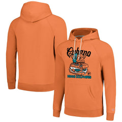 Homage Unisex NFL x Guy Fieri’s Flavortown Tri-Blend Pullover Hoodie - Miami Dolphins