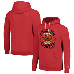Homage Unisex NFL x Guy Fieri’s Flavortown Tri-Blend Pullover Hoodie - Tampa Bay Buccaneers