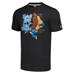 Homage Unisex NFL x Guy Fieri’s Flavortown Tri-Blend T-Shirt - Detroit Lions